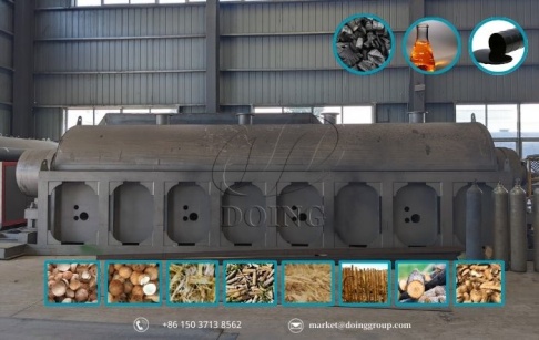 ¿Cuáles son los beneficios de una máquina para fabricar carbón vegetal?