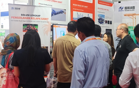 Exposición Internacional de Indonesia para la Carbonización de Residuos de Palma