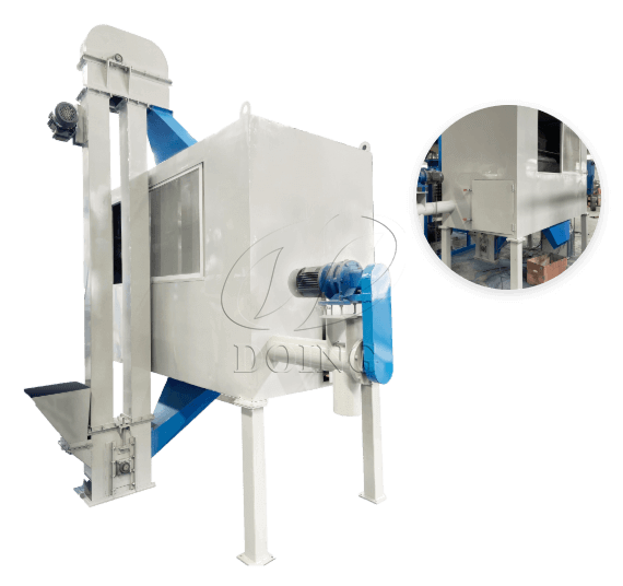 Separador electrostático de alto voltaje