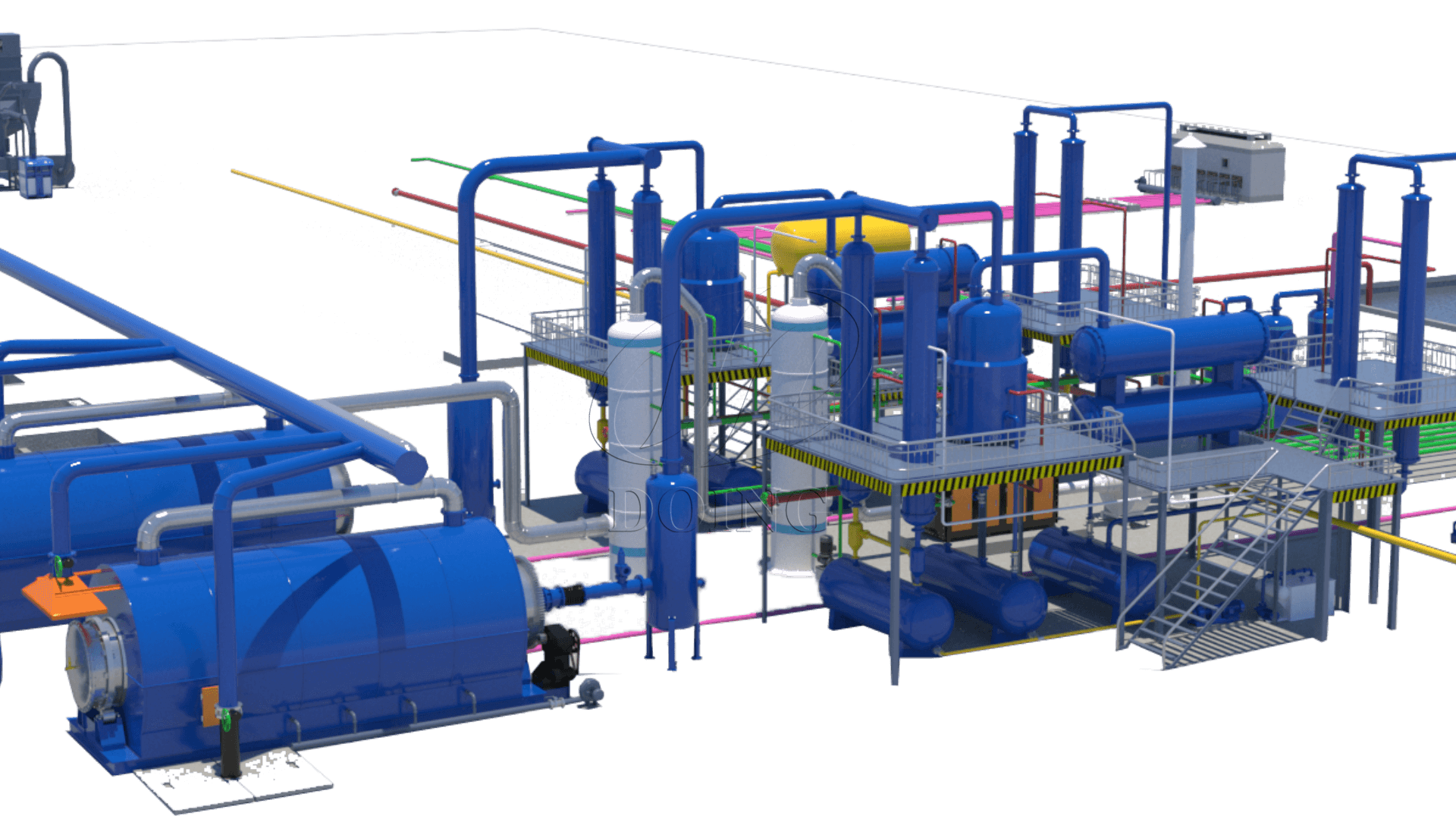 Equipos de refinería semicontinua