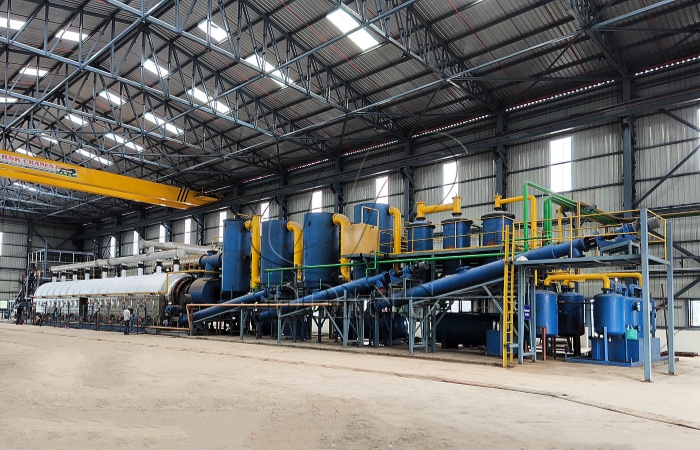 Máquina de pirólisis de caucho totalmente continua DOING