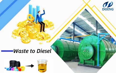 Clientes mexicanos adquieren máquina de destilación por pirólisis para el reciclaje sostenible de neumáticos y plásticos