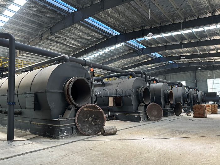 Equipos de pirólisis de residuos plásticos DOING