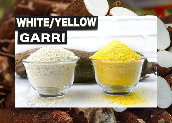 Producción de garri