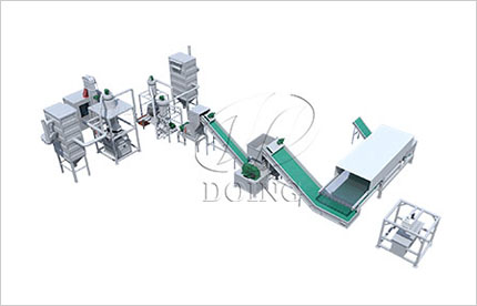 Máquina de reciclaje de paneles solares