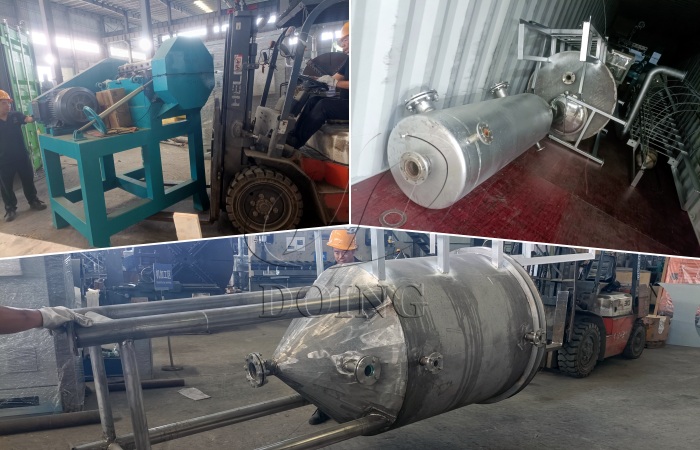 Fabricante de plantas integradas de DOING para convertir residuos plásticos en diésel y gasolina