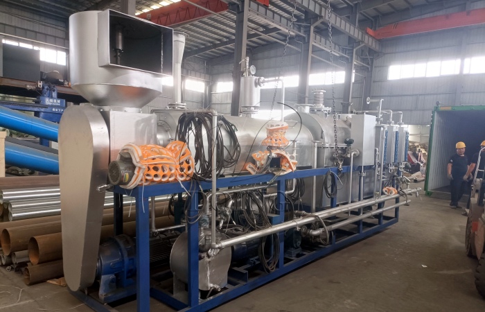 Planta integrada de DOING para convertir residuos plásticos en diésel y gasolina
